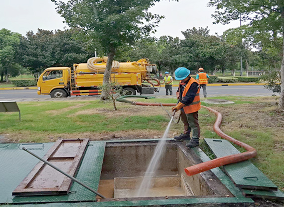 高埗镇化油池清理